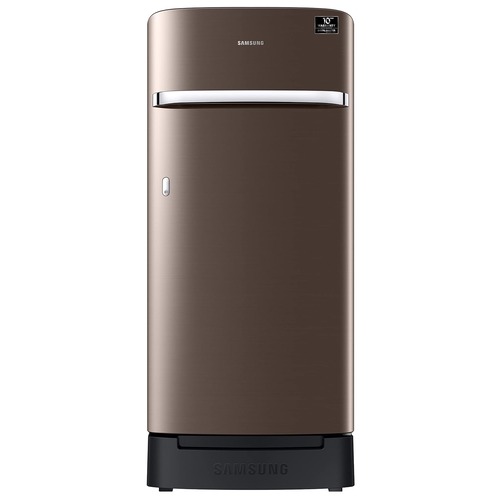 Samsung 189L 5 Star Inverter Direct-Cool Digital Inverter Compressor Single Door Refrigerator Appliance (RR21C2H25DXLuxe Brown)